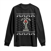 Funny Christmas Movie Long Sleeve Shirt It's A Major Award Leg Lamp Ugly Gift
