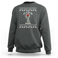Funny Christmas Movie Sweatshirt It's A Major Award Leg Lamp Ugly Gift - Wonder Print Shop