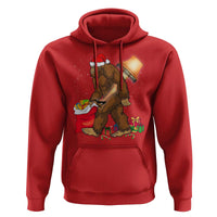 Bigfoot Christmas Hoodie Xmas Movie Sasquatch Lovers