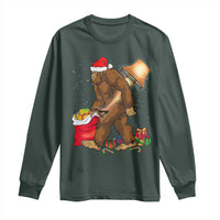 Bigfoot Christmas Long Sleeve Shirt Xmas Movie Sasquatch Lovers