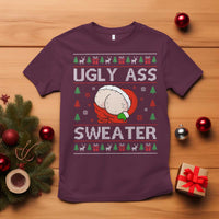 Funny Santa Christmas T Shirt Ugly Ass XMas Elephant Gift for Him - Wonder Print Shop