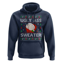 Funny Santa Christmas Hoodie Ugly Ass XMas Elephant Gift for Him