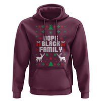 African American Family Christmas Hoodie Dope Black Family Matching Ugly Christmas