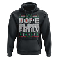 African American Family Christmas Hoodie Dope Black Family Matching Ugly Xmas