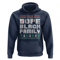 African American Family Christmas Hoodie Dope Black Family Matching Ugly Xmas