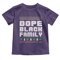 African American Family Christmas Toddler T Shirt Dope Black Family Matching Ugly Xmas