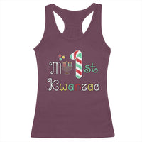 My 1st Kwanzaa Racerback Tank Top Babys First Kwanzaa Kinara Gift