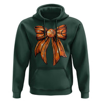 Basketball Coquette Bow Hoodie Game Day