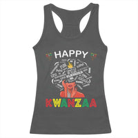 Happy Kwanzaa Racerback Tank Top African American Afro Queen Nguzo Saba - Wonder Print Shop