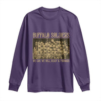 Buffalo Soldiers Long Sleeve Shirt 9th and 10th Cavalry African American Heros Black Soldiers - Wonder Print Shop