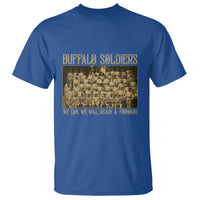 Buffalo Soldiers T Shirt 9th and 10th Cavalry African American Heros Black Soldiers - Wonder Print Shop
