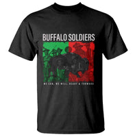 Buffalo Soldiers T Shirt 9th and 10th Cavalry Afro African American Heros - Wonder Print Shop