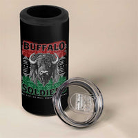 Buffalo Soldiers 4 in 1 Can Cooler Tumbler Retro African American Black History - Wonder Print Shop