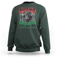 Buffalo Soldiers Sweatshirt Retro African American Black History - Wonder Print Shop