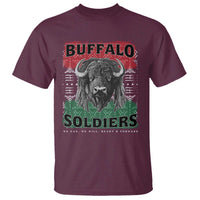 Buffalo Soldiers T Shirt Retro African American Black History - Wonder Print Shop
