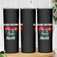 Black History Leaders Skinny Tumbler African American Milestones Map Civil Right - Wonder Print Shop