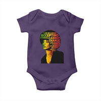 Angela Davis Inspirational Quote Baby Onesie Black History Month Afro Woman Activist - Wonder Print Shop