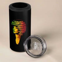 Angela Davis Inspirational Quote 4 in 1 Can Cooler Tumbler Black History Month Afro Woman Activist - Wonder Print Shop