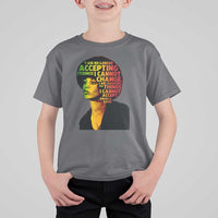 Angela Davis Inspirational Quote T Shirt For Kid Black History Month Afro Woman Activist - Wonder Print Shop