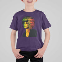 Angela Davis Inspirational Quote T Shirt For Kid Black History Month Afro Woman Activist - Wonder Print Shop