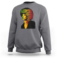 Angela Davis Inspirational Quote Sweatshirt Black History Month Afro Woman Activist - Wonder Print Shop