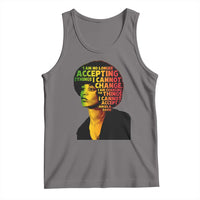 Angela Davis Inspirational Quote Tank Top Black History Month Afro Woman Activist - Wonder Print Shop