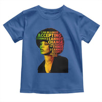 Angela Davis Inspirational Quote Toddler T Shirt Black History Month Afro Woman Activist - Wonder Print Shop
