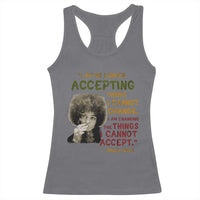 Black History Month Angela Davis Racerback Tank Top Black Panther Party Feminist Human Rights Inspirational Quote