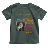 Black History Month Angela Davis Toddler T Shirt Black Panther Party Feminist Human Rights Inspirational Quote