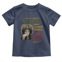 Black History Month Angela Davis Toddler T Shirt Black Panther Party Feminist Human Rights Inspirational Quote