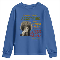 Black History Month Angela Davis Youth Sweatshirt Black Panther Party Feminist Human Rights Inspirational Quote
