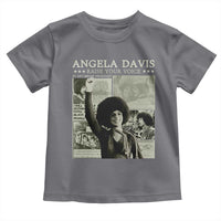 Black History Month Angela Davis Toddler T Shirt Raise Your Voice Feminist Human Rights