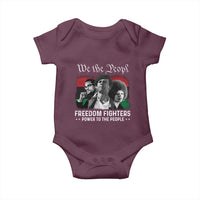 Vintage Black Panther Party Baby Onesie Huey P. Newton Malcolm X Angela Davis Black History