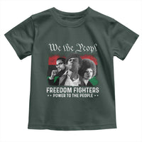Vintage Black Panther Party Toddler T Shirt Huey P. Newton Malcolm X Angela Davis Black History