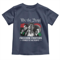 Vintage Black Panther Party Toddler T Shirt Huey P. Newton Malcolm X Angela Davis Black History