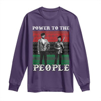 Vintage Black Panthers Party Long Sleeve Shirt Power To The People Self Defense Black History