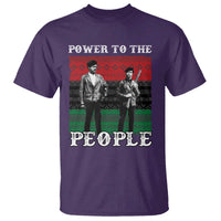 Vintage Black Panthers Party T Shirt Power To The People Self Defense Black History