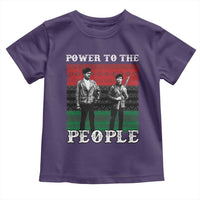 Vintage Black Panthers Party Toddler T Shirt Power To The People Self Defense Black History