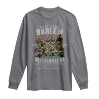 Halem Hellfighters Long Sleeve Shirt African American Black Military History Soldiers WWI WWII