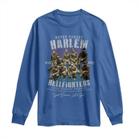 Halem Hellfighters Long Sleeve Shirt African American Black Military History Soldiers WWI WWII