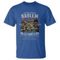 Halem Hellfighters T Shirt African American Black Military History Soldiers WWI WWII