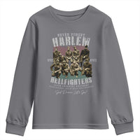 Halem Hellfighters Youth Sweatshirt African American Black Military History Soldiers WWI WWII