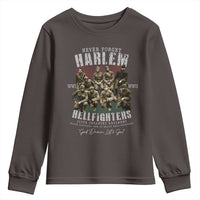 Halem Hellfighters Youth Sweatshirt African American Black Military History Soldiers WWI WWII