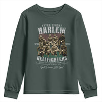 Halem Hellfighters Youth Sweatshirt African American Black Military History Soldiers WWI WWII
