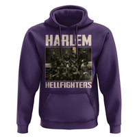 Halem Hellfighters Hoodie USA Black Military History Soldiers WWI WWII