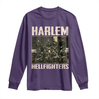 Halem Hellfighters Long Sleeve Shirt USA Black Military History Soldiers WWI WWII