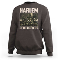 Halem Hellfighters Sweatshirt USA Black Military History Soldiers WWI WWII