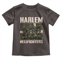 Halem Hellfighters Toddler T Shirt USA Black Military History Soldiers WWI WWII