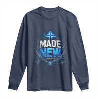 Christian Baptism Long Sleeve Shirt Made Water Bible Verse Baptized