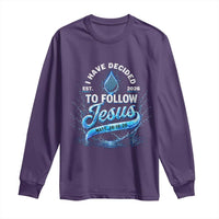New Baptist Believer Long Sleeve Shirt Have Decided To Follow Jesus 2026